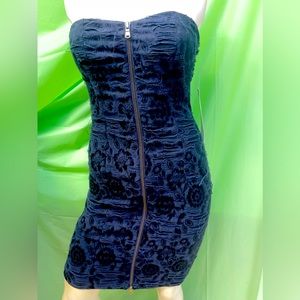 NWT Rachel Roy DECEMBER dress I navy blue INK size 2